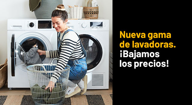 Nueva gama de lavadoras ¡Bajamos los precios!