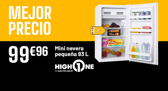 Mejor Precio - Mini nevera pequena 93L -99€96