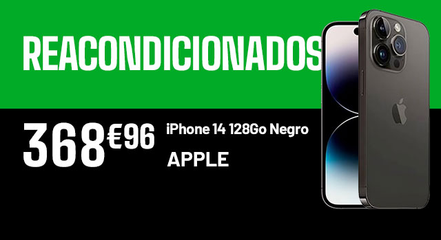 Reacondicionados - Iphone14 128Gp Negro - Apple - 379€96