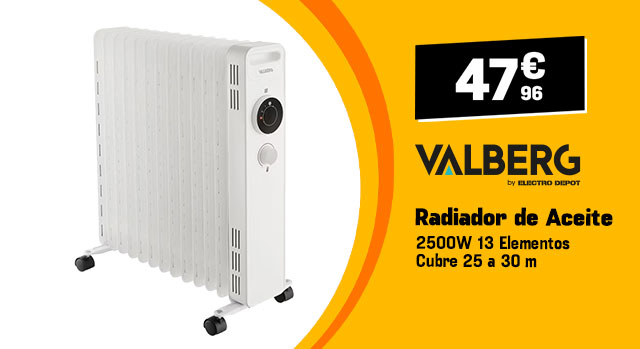 Valberg, Radiador de Aceite, 47€96