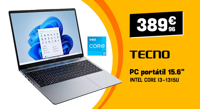 PC portátil TECNO 15.6 389€96