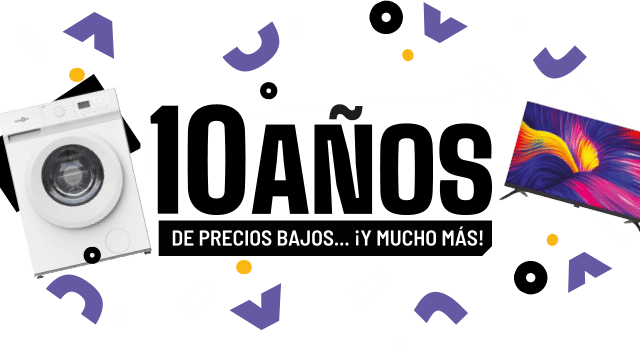 10 años de precios bajos... ¡y mucho más!