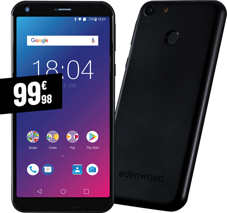 Le nouveau smartphone W55HD Edenwood by Electro Depot