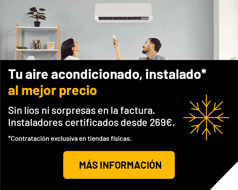 Tu aire acondicionado, instalado al mejor precio - Más información