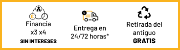 servicios servicios Electrodomésticos Electro Depot: Financiación x3x4 sin intereses